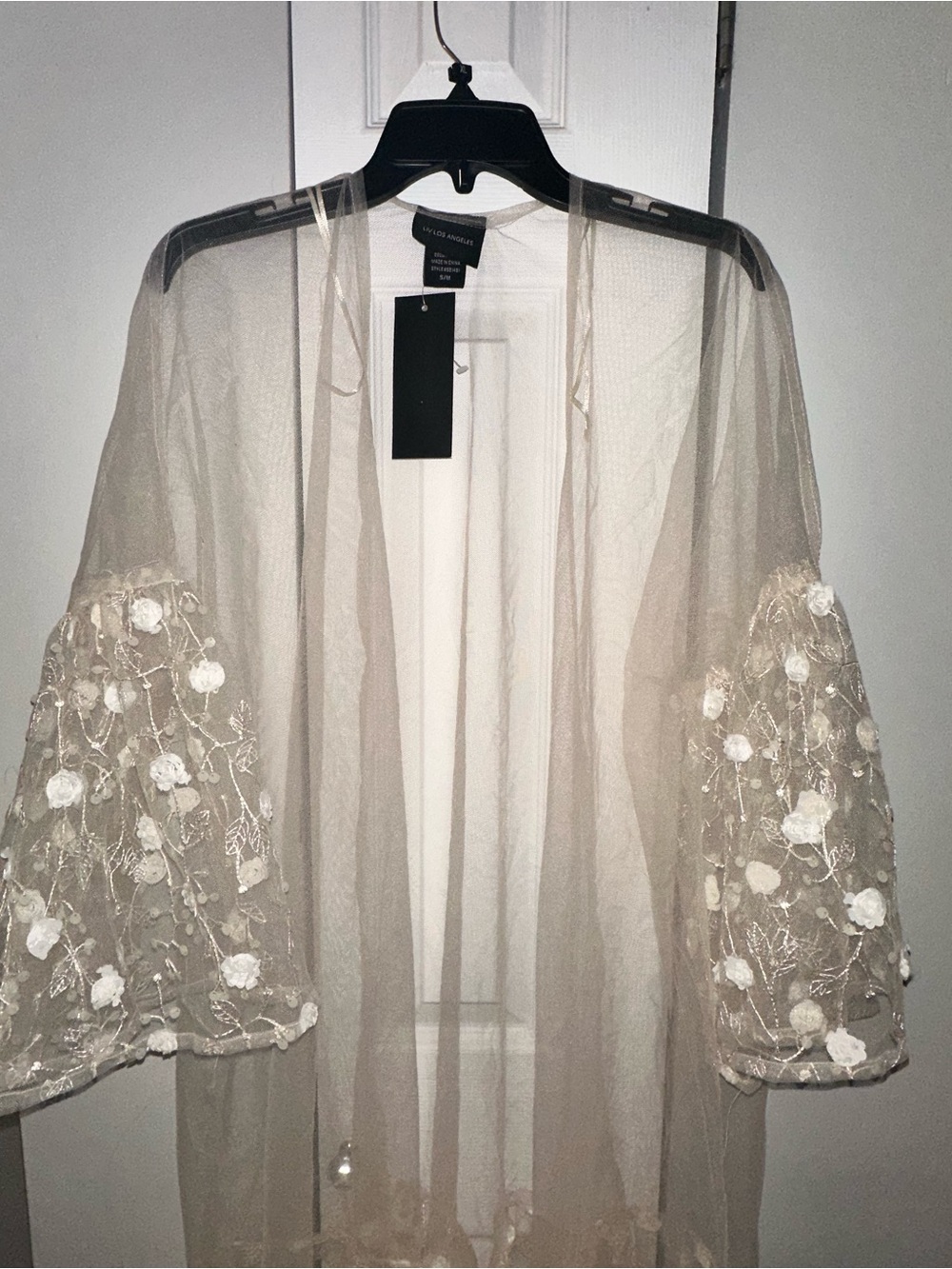 Liv Los Angeles Mesh Layering Kimono